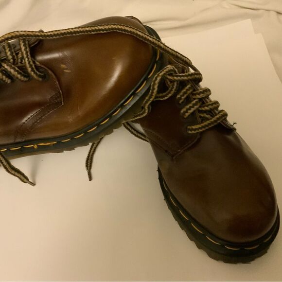 NEW Dr Martens 8318 Brown Smooth Boots UK 5 Men Size 6 made in England main image 14